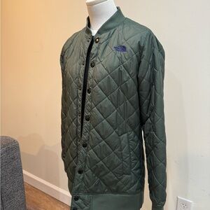 The North Face women's Green Quilted Jacket